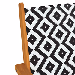 VidaXL 316249 outdoor chair Terrace Acacia wood, Polyrattan - Additional view 8