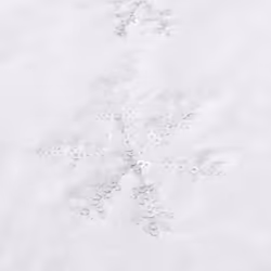 vidaXL Luxury Christmas Tree Skirt White 150 cm Faux Christmas Tree Base Mat - Additional view 4