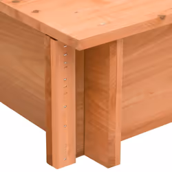 vidaXL Firwood Sandbox with Roof Patio Kids Children Sandpit Garden Playhouse - Additional view 5