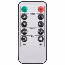 vidaXL 24x Flameless LED Candles with Remote Control Warm White Party Candle - Additional view 6