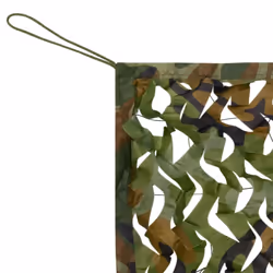vidaXL Camouflage Net with Storage Bag Green Outdoor Patio Car Camping Net