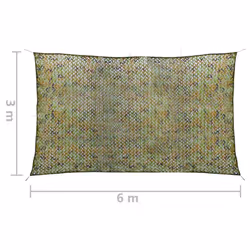 vidaXL Camouflage Net with Storage Bag Green Outdoor Patio Car Camping Net - Additional view 4
