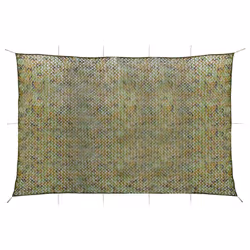 vidaXL Camouflage Net with Storage Bag Green Outdoor Patio Car Camping Net