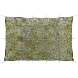 vidaXL Camouflage Net with Storage Bag Green Outdoor Patio Car Camping Net