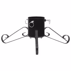 vidaXL Christmas Tree Stand Black Home Holiday Decoration Xmas Tree Holder