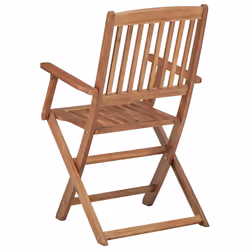 VidaXL 3075084 outdoor chair Terrace Acacia wood - Additional view 5