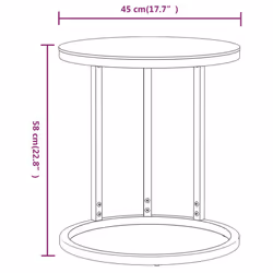 VidaXL 331664 coffee/side/end table - Additional view 7