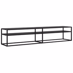VidaXL 331727, Black, Steel, Steel, 75 kg, 2000 mm, 400 mm