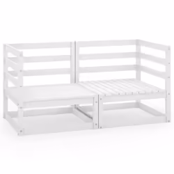 VidaXL 3075245, 2 seat(s), White