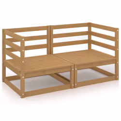 VidaXL 3075247, 2 seat(s), Brown