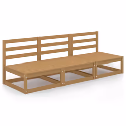 VidaXL 3075302, 3 seat(s), Brown, 110 kg
