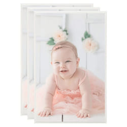 vidaXL 3x Photo Frames Collage for Table Silver 13x18cm MDF Picture Frame