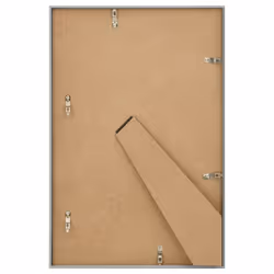vidaXL 3x Photo Frames Collage for Table Silver 21x29.7cm MDF Picture Frame - Additional view 5
