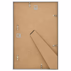 vidaXL 5x Photo Frames Collage for Wall or Table Silver MDF Home Poster Frame - Additional view 5
