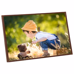vidaXL 5x Photo Frames Collage for Wall/Table Bronze MDF Home Poster Frame