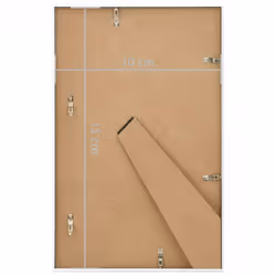 vidaXL 3x Photo Frames Collage for Table White 10x15 cm MDF Picture Frame