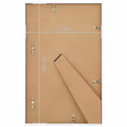 vidaXL 3x Photo Frames Collage for Table White 13x18 cm MDF Picture Frame