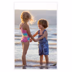 vidaXL 5x Photo Frames Collage for Wall or Table White MDF Decor Picture Frame