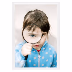 vidaXL 3x Photo Frames Collage for Table White 15x21 cm MDF Picture Frame