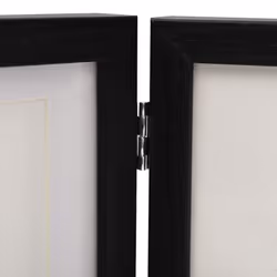 vidaXL Trifold Photo Frame Collage Picture Frame 22x15/28x18cm Multi Colours - black, 22 x 15 cm - Additional view 4