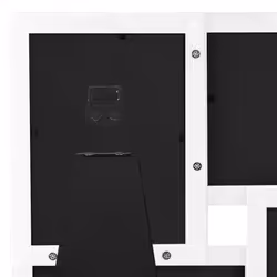 ) vidaXL Collage Photo Frame MDF for 4x(13x18 cm)/4x(10x15 cm) Multi Colours - white, 4 x (13 x 18 cm - Additional view 5