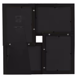 vidaXL Collage Photo Frame for 4x(10x15 cm) Picture Black MDF Poster Frame