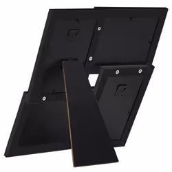 vidaXL Collage Photo Frame for 4x(10x15 cm) Picture Black MDF Poster Frame - Additional view 4