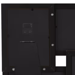 vidaXL Collage Photo Frame for 4x(10x15 cm) Picture Black MDF Poster Frame - Additional view 5