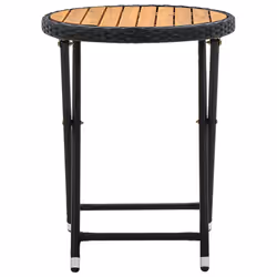 VidaXL 316509 outdoor table Black