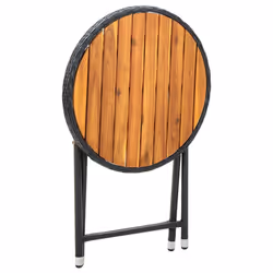 VidaXL 316509 outdoor table Black - Additional view 4