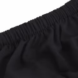 vidaXL 3-Seater Stretch Couch Slipcover Black Polyester Jersey Couch Cover - Additional view 4