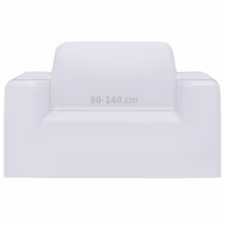 vidaXL Stretch Couch Slipcover White Polyester Jersey Couch Cover Protector - Additional view 5