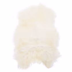 vidaXL Icelandic Sheepskin Chair Cream Area Rug Floor Carpet Chair Cushion - Additional view 5