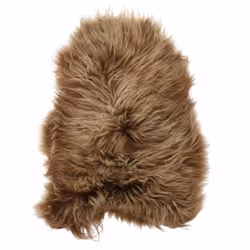 vidaXL Icelandic Sheepskin Chair Cover Brown Floor Carpet Chair Cover Cushion - Additional view 6