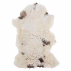 vidaXL Sheep Leather Mixed Colour 70x100 cm Area Rug Fluffy Carpet Chair Cover