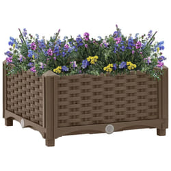 vidaXL Raised Bed Polypropylene Garden Planter Flower Box Pot Planting Bed