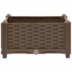 vidaXL Raised Bed Polypropylene Garden Planter Flower Box Pot Planting Bed - Additional view 4