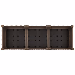 vidaXL Raised Bed Polypropylene Garden Planter Flower Box Pot Planting Bed - Additional view 6