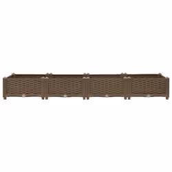 vidaXL Raised Bed Polypropylene Garden Planter Flower Box Pot Planting Bed - Additional view 4