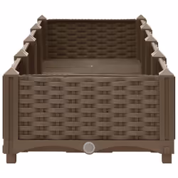 vidaXL Raised Bed Polypropylene Garden Planter Flower Box Pot Planting Bed - Additional view 5