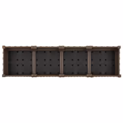 vidaXL Raised Bed Polypropylene Garden Planter Flower Box Pot Planting Bed - Additional view 6