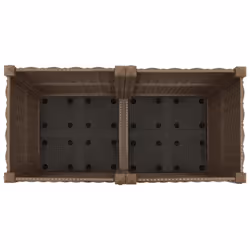 vidaXL Raised Bed Polypropylene Garden Planter Flower Box Pot Planting Bed - Additional view 6
