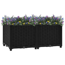 vidaXL Raised Bed Polypropylene Garden Planter Flower Box Pot Planting Bed