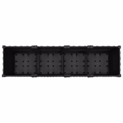 vidaXL Raised Bed Polypropylene Garden Planter Flower Box Pot Planting Bed - Additional view 5
