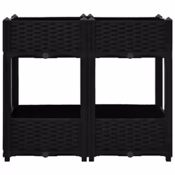 vidaXL Raised Bed Polypropylene Garden Planter Flower Box Pot Planting Bed