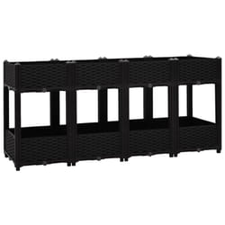 vidaXL Raised Bed Polypropylene Garden Planter Flower Box Pot Planting Bed