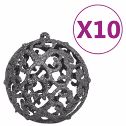 vidaXL Artificial Pre-lit Christmas Tree with Ball Set Xmas Tree Pine Cones - Additional view 7