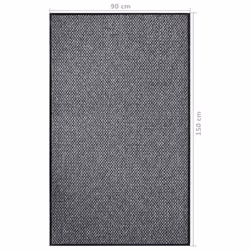 vidaXL Doormat Grey Home Decorative Floor Welcome Front Door Barrier Mat Rug - Additional view 5