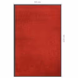 vidaXL Doormat Red Home Decorative Floor Welcome Front Door Barrier Mat Rug - Additional view 5