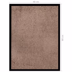 vidaXL Doormat Brown Home Decorative Barrier Welcome Front Door Mat Area Rug - Additional view 5